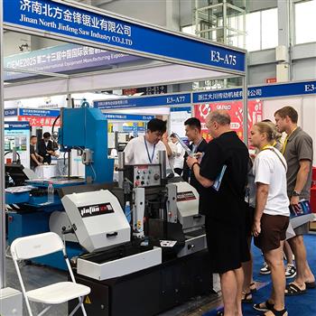 金鋒帶鋸床亮相沈陽(yáng)機(jī)床展