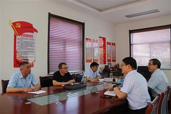 進(jìn)企業(yè)廣開言路，助企業(yè)平穩(wěn)發(fā)展 ------濟(jì)陽(yáng)區(qū)法院楊立新副院長(zhǎng)走訪金鋒鋸業(yè)掠影