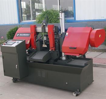 數(shù)控帶鋸床的鋸條導(dǎo)向裝置