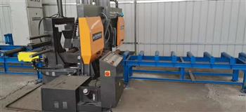 架子管專切帶鋸床，高配置結(jié)構(gòu)