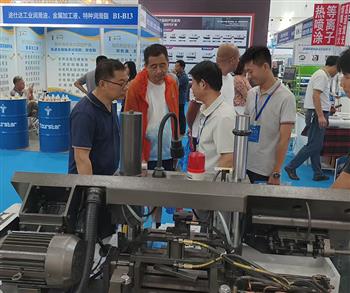 金鋒帶鋸床煙臺展會風(fēng)采
