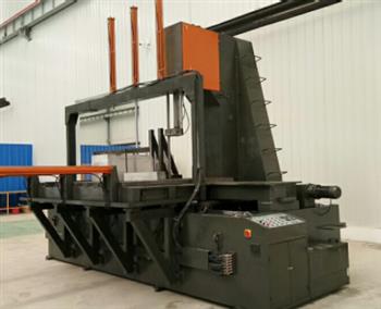 金萬鋒立式帶鋸床，鋸切能力大